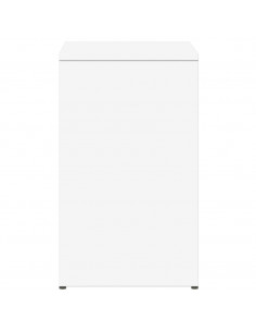 Tavolino Bianco 50x30x50 cm in Legno Multistrato