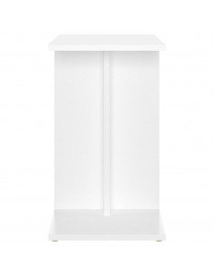 Tavolino Bianco 50x30x50 cm in Legno Multistrato