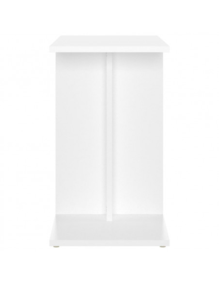 Tavolino Bianco 50x30x50 cm in Legno Multistrato