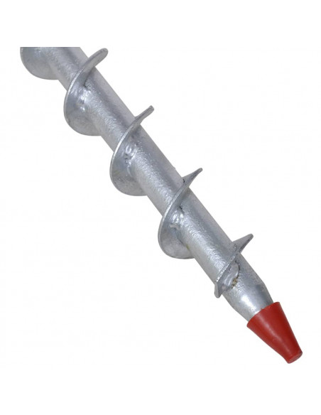 Supporto Ombrellone 55 cm in Acciaio Zincato