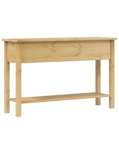 Tavolino Consolle Corona 114x34,5x73 cm Legno Massello di Pino