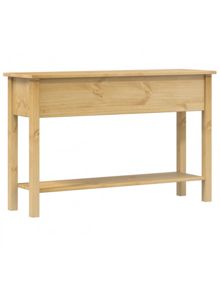 Tavolino Consolle Corona 114x34,5x73 cm Legno Massello di Pino