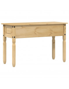 Tavolino Consolle Corona 115x46x73 cm in Legno Massello di Pino