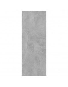Tavolino Consolle Grigio Cemento 105x30x80cm Legno Multistrato