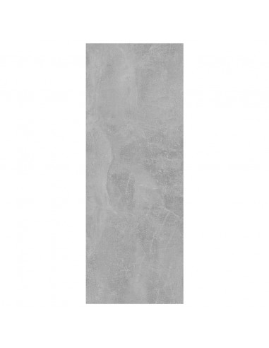 Tavolino Consolle Grigio Cemento 105x30x80cm Legno Multistrato