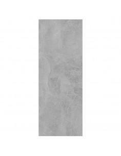 Tavolino Consolle Grigio Cemento 78x30x80cm Legno Multistrato