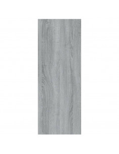 Tavolino Consolle Grigio Sonoma 78x30x80 cm Legno Multistrato