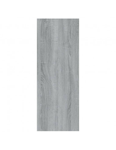 Tavolino Consolle Grigio Sonoma 78x30x80 cm Legno Multistrato