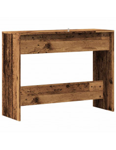 Tavolino Consolle Legno Vecchio 100x35x76,5 cm in Truciolato