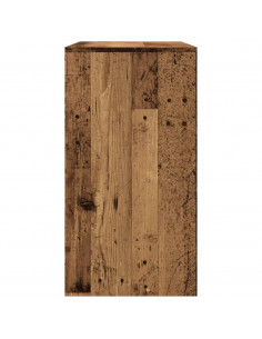 Tavolino Consolle Legno Vecchio 89x41x76,5 cm in Truciolato