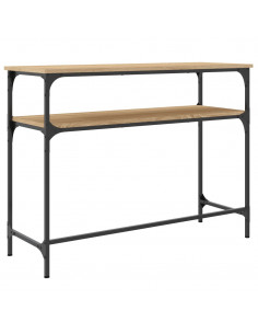 Tavolino Consolle Rovere Sonoma 100x35,5x75cm Legno Multistrato