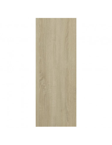 Tavolino Consolle Rovere Sonoma 105x30x80 cm Legno Multistrato