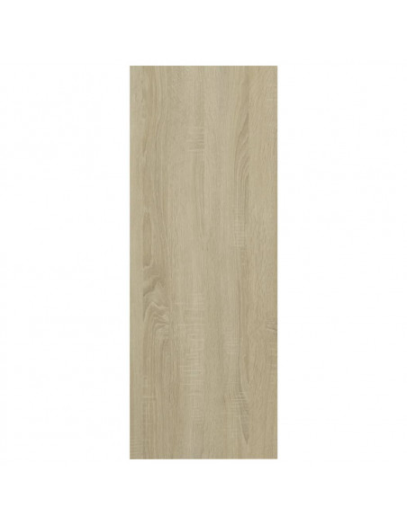 Tavolino Consolle Rovere Sonoma 105x30x80 cm Legno Multistrato
