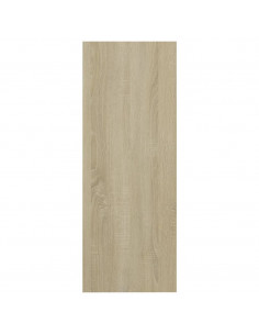 Tavolino Consolle Rovere Sonoma 78x30x80cm in Legno Multistrato