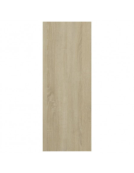Tavolino Consolle Rovere Sonoma 78x30x80cm in Legno Multistrato