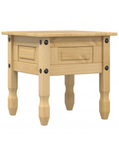 Tavolino Corona 50x50x50 cm in Legno Massello di Pino