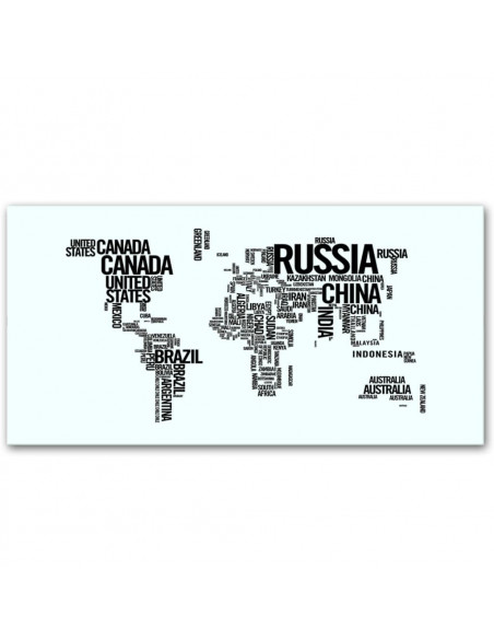Scrivania Rettangolare con Modello Mappa