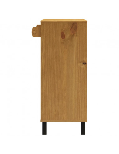Tavolino da Bar FLAM 92x45x110 cm in Legno Massello di Pino