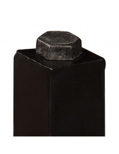 Tavolino da Bar in Legno Massello di Acacia 120x60x107 cm