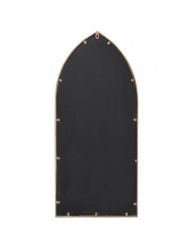 Specchio da Giardino Sabbia 100x45 cm in Ferro per Uso Esterno