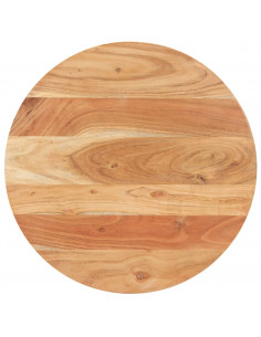 Tavolino da Bistrot Ø60x76 cm in Legno Massello di Acacia