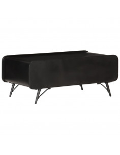 Tavolino da Caffè 100x50x40 cm in Legno Massello di Mango