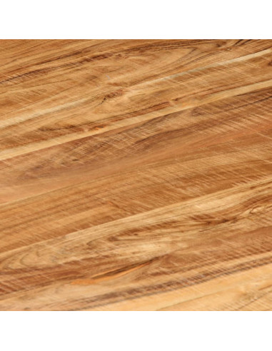 Tavolino da Caffè 75x75x35 cm in Legno Massello di Acacia