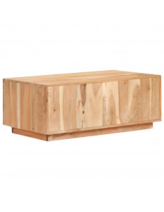 Tavolino da Caffè 90x50x35 cm in Legno Massello di Recupero