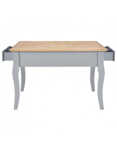 Tavolino da Caffè Grigio 80x80x50 cm in Legno