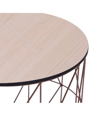 Tavolino da Caffè Rame Ø 47 cm