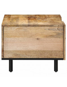 Tavolino da Salotto 100x54x40 cm in Legno Massello di Mango