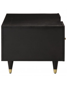 Tavolino da Salotto 100x54x40 cm in Legno Massello di Mango