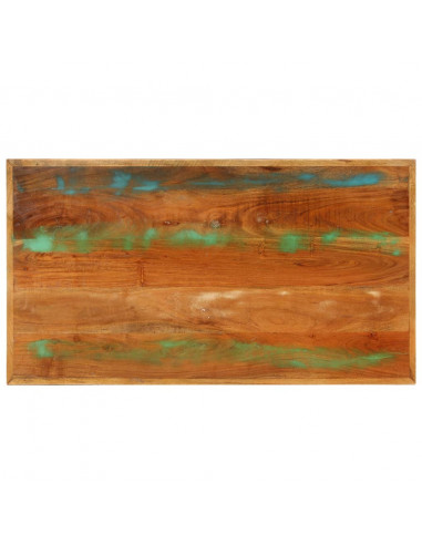 Tavolino da Salotto 100x55x45 cm in Legno Massello di Recupero