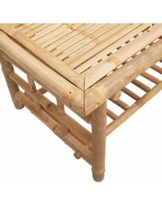Tavolino da Salotto 110x55x45 cm in Bambù