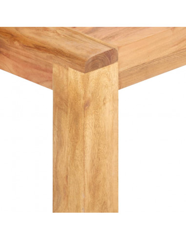 Tavolino da Salotto 110x60x35 cm Massello Acacia Finitura Miele