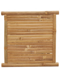 Tavolino da Salotto 45x45x45 cm in Bambù