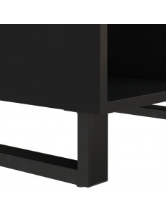 Tavolino da Salotto 55x50x40 cm in Legno Massello di Mango