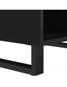 Tavolino da Salotto 55x50x40 cm in Legno Massello di Recupero