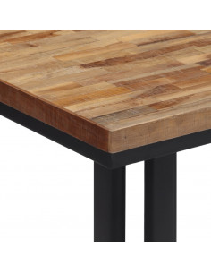 Tavolino da Salotto 55x55x40cm Massello Teak di Recupero