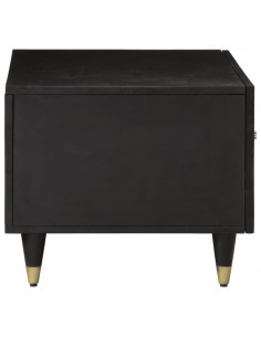 Tavolino da Salotto 80x50x40 cm Legno Massello di Mango