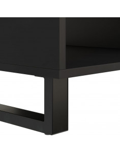 Tavolino da Salotto 90x50x40 cm in Legno Massello di Acacia