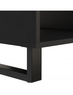 Tavolino da Salotto 90x50x40 cm in Legno Massello di Mango