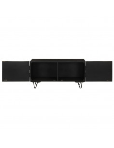 Tavolino da Salotto 90x50x45 cm in Legno Massello di Mango