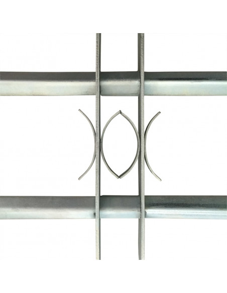 Grate per Finestre Regolabili 2 Barre Trasversali 700-1050 mm