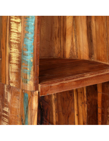 Portavino 50x40x180 cm in Legno Massello di Recupero