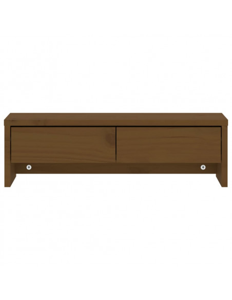 Supporto per Monitor Miele 50x27x15 cm Legno Massello di Pino