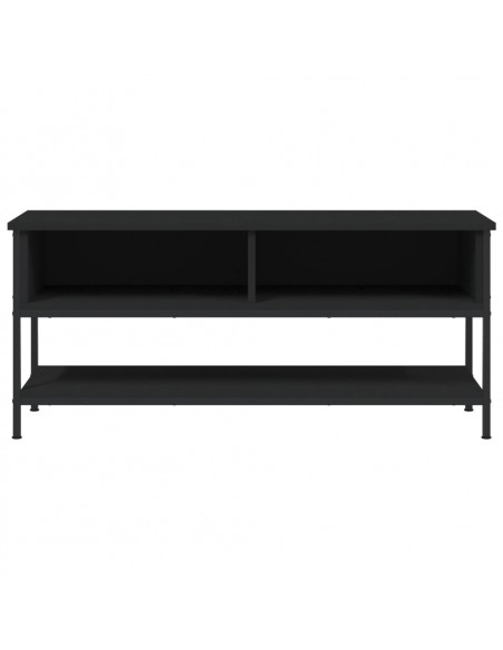 Mobile Porta TV Nero 100x35x45 cm in Legno Multistrato
