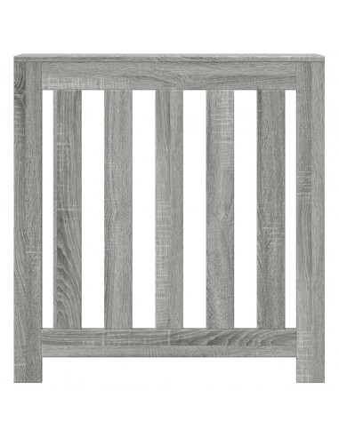 Copertura Termosifone Grigio Sonoma 78x20x82 Legno Multistrato