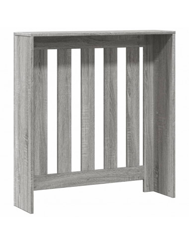 Copertura Termosifone Grigio Sonoma 78x20x82 Legno Multistrato