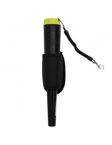 Metal Detector Localizzatore con Schermo LCD Nero e Giallo
